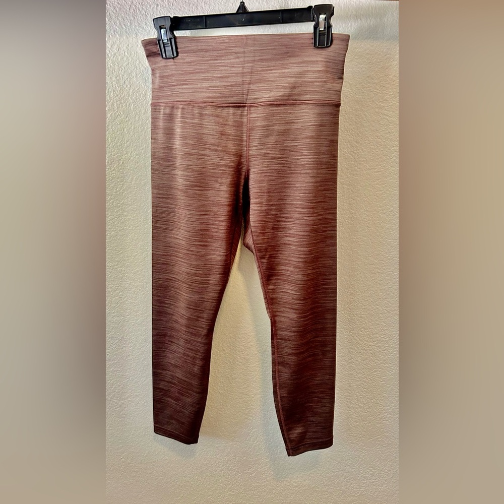Athleta‎ Brown Elation 7/8 Tights Sz M